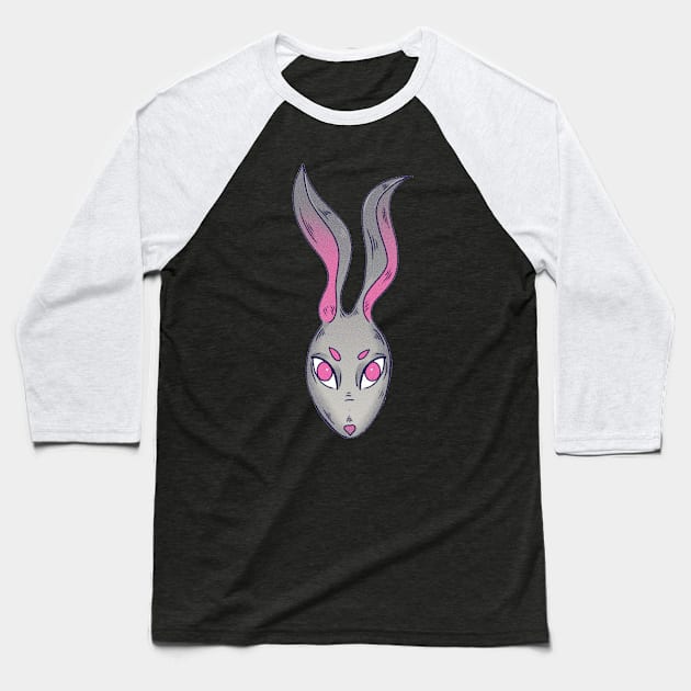 Hare with long ears Baseball T-Shirt by 2dsandy